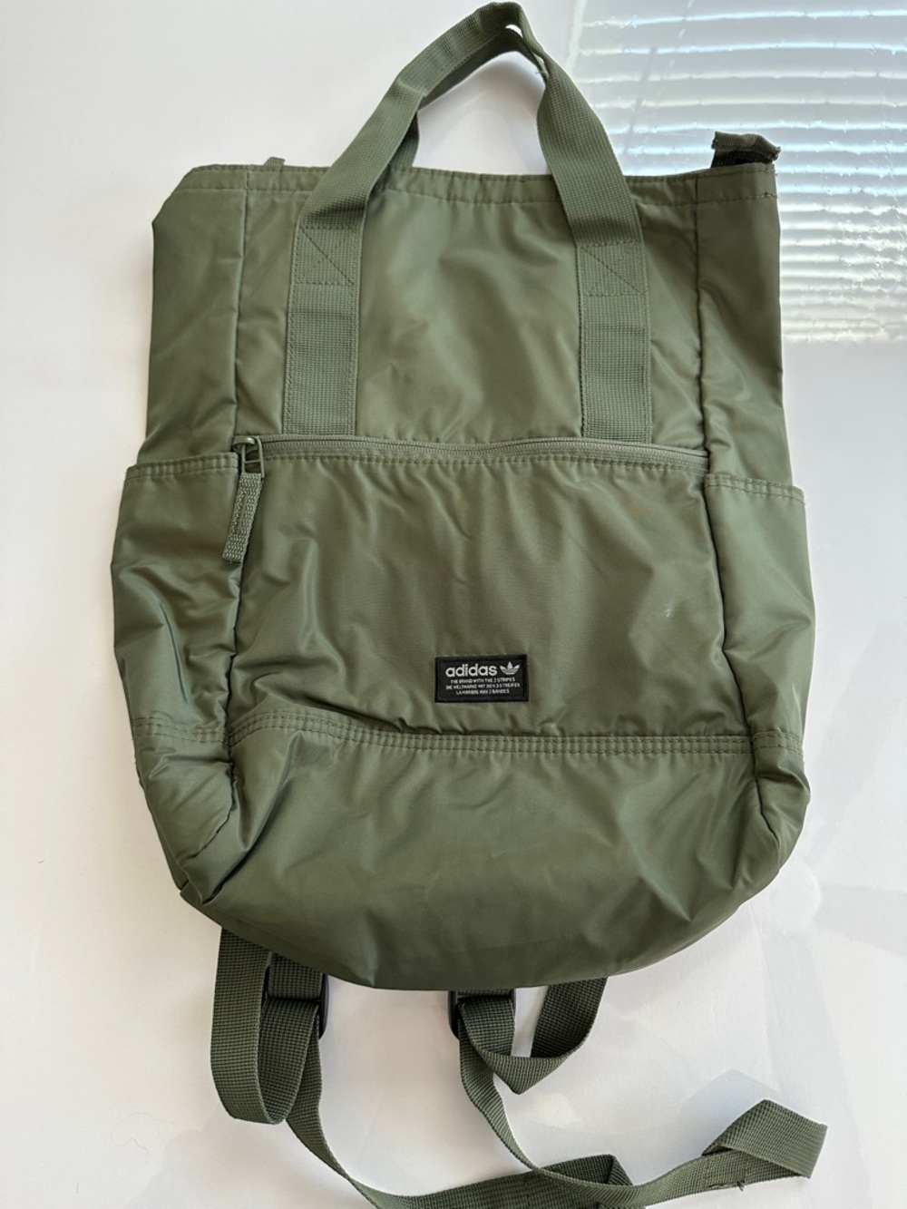 Adidas, small backpack tote small